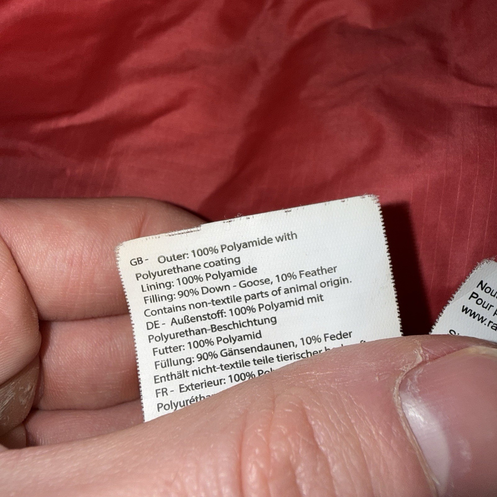 Rab Microlight Alpine 90% Down Puffer jacket navy… - image 7