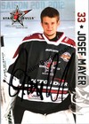 Original Autogramm Josef Mayer Rosenheim Eishockey /// Autograph signiert signed