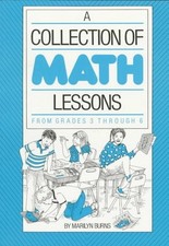 COLLECTION OF MATH LESSONS FROM GR 3-6 By Marilyn Burns  Mint Condition 