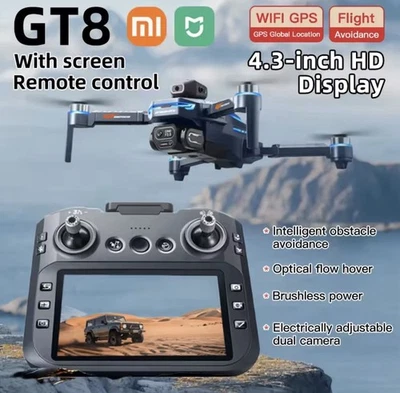 ✅ Drone Xiaomi Mijia GT8 8K HD 3 Caméras 5G WiFi Brushless Pliable Vol Stationna - Photo 1/4