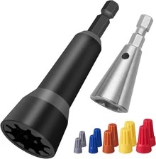 Wire Nut Twister,Wire Twisting Tool,Wire Twister Tool Black 