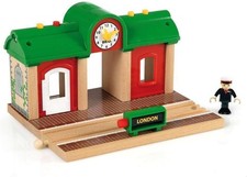 BRIO Record  Play Station 33578 Light Sound Voice Toy Japan Wooden Train New