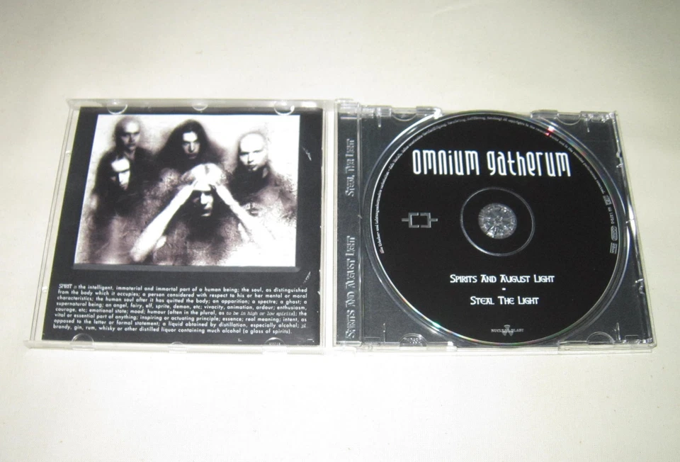 Omnium Gatherum - Spirits And August Light Steal The Light CD insomnium be'lakor - Bild 3 von 3