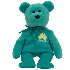 TY Beanie Baby - DOWN UNDER the Australia Bear (Asia-Pacific Excl) (8.5 inch)