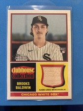 2025 Topps Heritage High Number - Clubhouse Collection Relics Brooks Baldwin...
