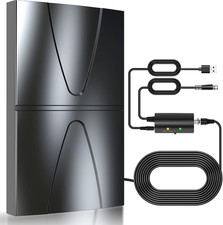 2025 Strongest TV Antenna 1600 Miles Range - 360  Indoor/Outdoor Digital HDTV An