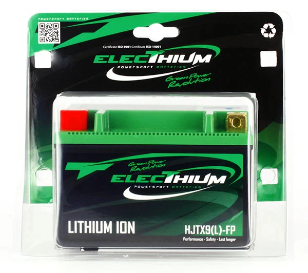 Batterie Electhium Lithium HJTX9(L) FP - (YTX9-BS) - Photo 3/3