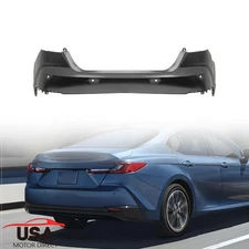 Primed Rear Upper Bumper Cover W/ Sensor For 2025 Toyota Camry XLE/XSE TO1114111