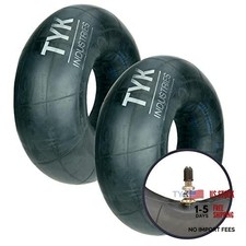 Two TYK 27x10-12, 27x12-12 ATV UTV Tire Inner Tubes with TR6 Metal Valve Stems