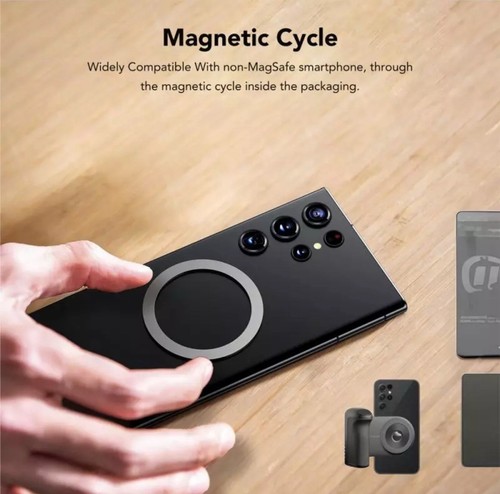 New Bluetooth Phone Camera Shutter Hand Grip Holder For Mobile Phone - Zdjęcie 3 z 3
