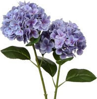 KüNstliche Hortensie Blumen Real-Touch Hydrangea Kunstzweige 2 StüCk Dekoration