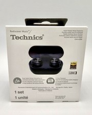 Technics EAH-AZ80 Wireless Earbuds with Noise Cancelling / BLACK New, Sealed Box