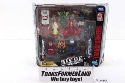 Autobots vs Decepticons Target Sealed MISB Micromasters Siege Transformers