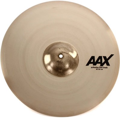 Sabian 18'' AAX X-Plosion Fast Crash Cymbal - Brilliant Finish