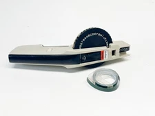 Vintage DYMO 1540 Label Maker 1970’s 1980’s Tan Black Uses 3/8” & 1/2” Tape