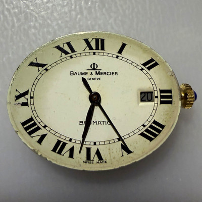 Baume & Mercier Baumatic Uhrwerk BM-1860 Automatik mit Datum funktionsfähig