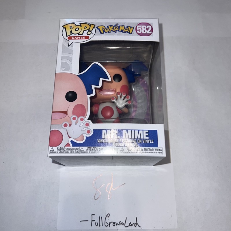 Funko Pop! Vinyl: Pokémon - Mr. Mime #582 (Sunfaded on back)