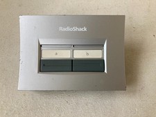 Vintage Radio Shack 2 Way Audio Video Selector Cat. No. 15-1982 w/ Cables