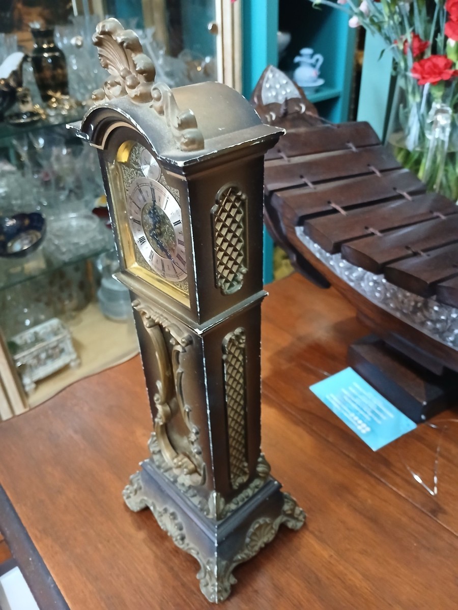 1960's Vintage German SCHMID 8 Day Grandfather Clock With NO