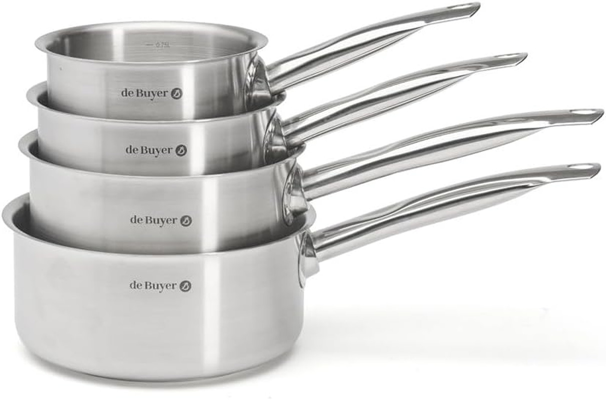 Série de casseroles de Buyer Prim'Appety en acier inoxydable satiné