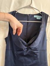 Guess by Marciano Dress - Navy Blue, Size 2, Form-Fitting, Good Condition