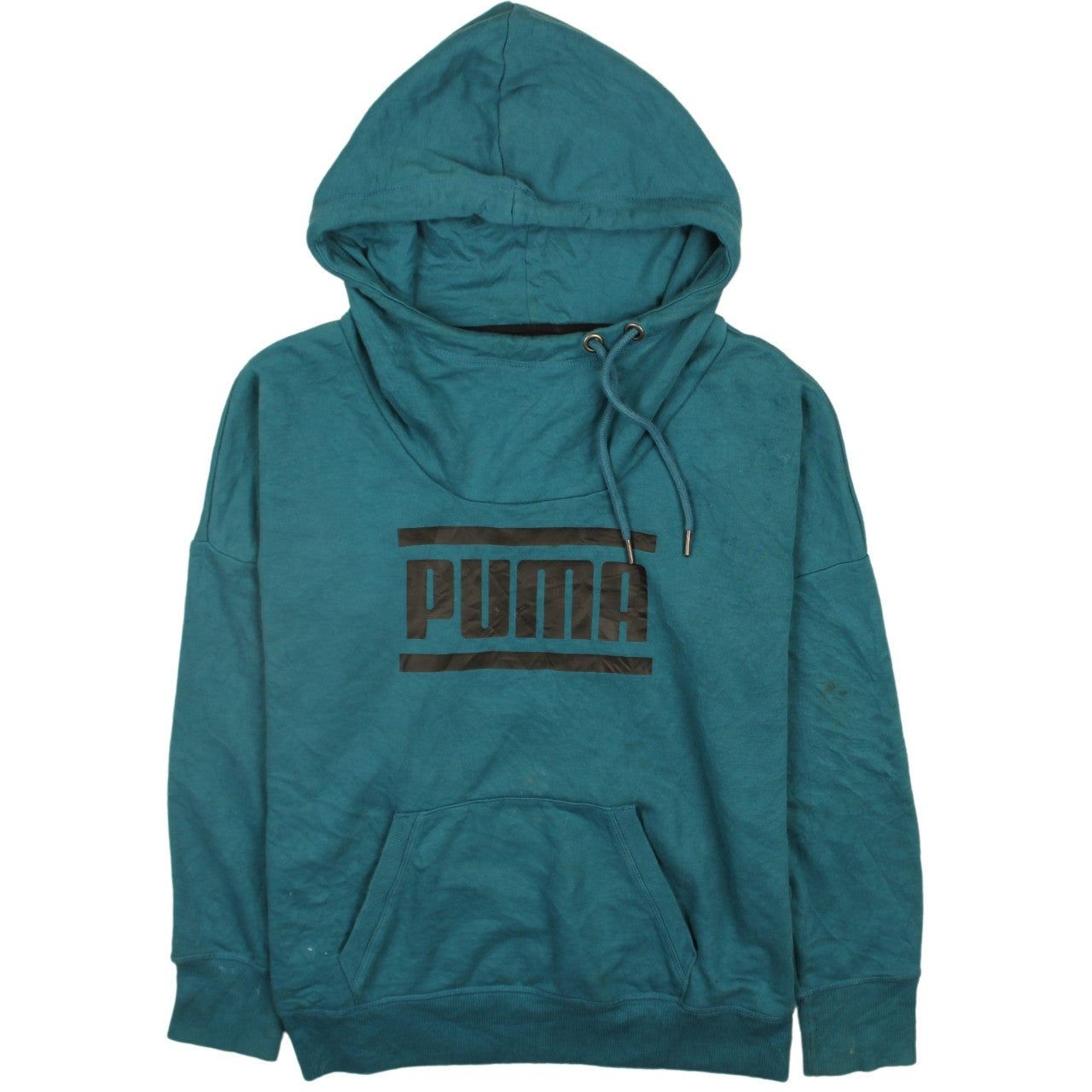 Puma Blue Hoodie Womens L