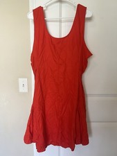 Old Navy Women’s Red Sleveless XL Dress NWT