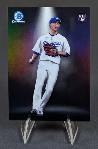 HYESEONG KIM 2025 Bowman Chrome Spotlight #BS-6 RC Rookie Card RARE SP Dodgers - Picture 1 of 2