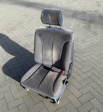 Mercedes W126 SE L Beifahrer Sitz Vorne Rechts Blau Velours Lordose Sitzheizung