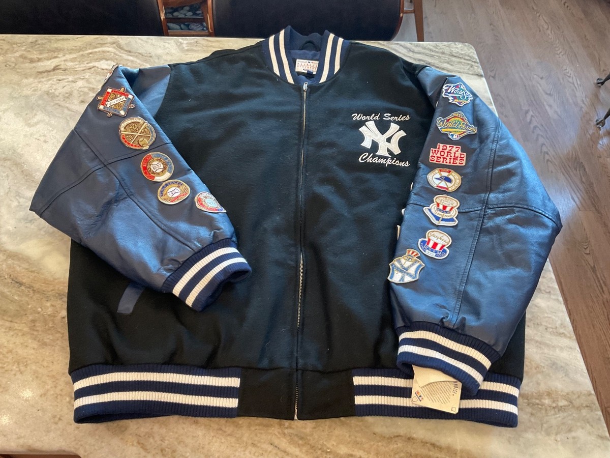 MLB Yankees ヤンキース ジャケット　メジャー　野球　G-III G-III SPORTS NEW YORK YANKEES “CHAMPIONS” Wool with leather