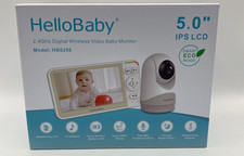 Hellobaby HB6256 Video Baby Monitor, 5.0-Inch IPS LCD Screen Remote