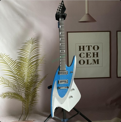 #ad Factory Backlund JBD400 Shark Electric Guitar Basswood Body Maple Neck HH Pickup $399.52