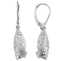 "Jobo \"52405\" OhrhäNger 925 Sterling Silber GehäMmert Ohrringe Boutons Silberohr"