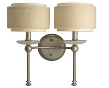 Progress Lighting Silver Ridge Ashbury 2 ligh...