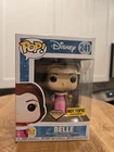 Funko Pop Belle Diamond Edition 241 Disney Beauty Beast Hot Topic Exclusive