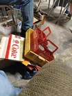 Vintage 1970’s Red Plastic Coca-Cola Bottle Carrier Carton, 8 Bottles-16 Oz. (A)