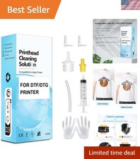 Professional DTF DTG Cleaning Solution 100mL - Enhance Your Print Quality
