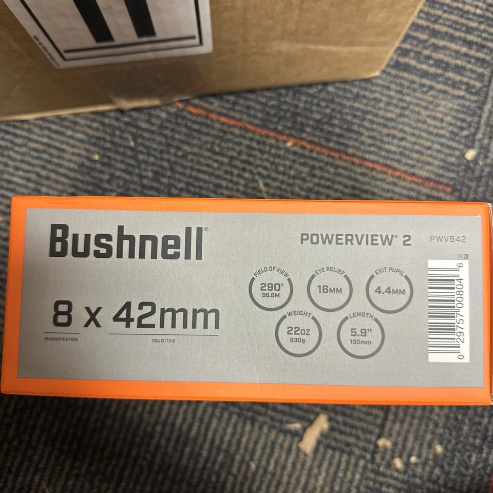 Bushnell PowerView 2 8x 42 mm Binocular PWV842 - Image 3 of 3
