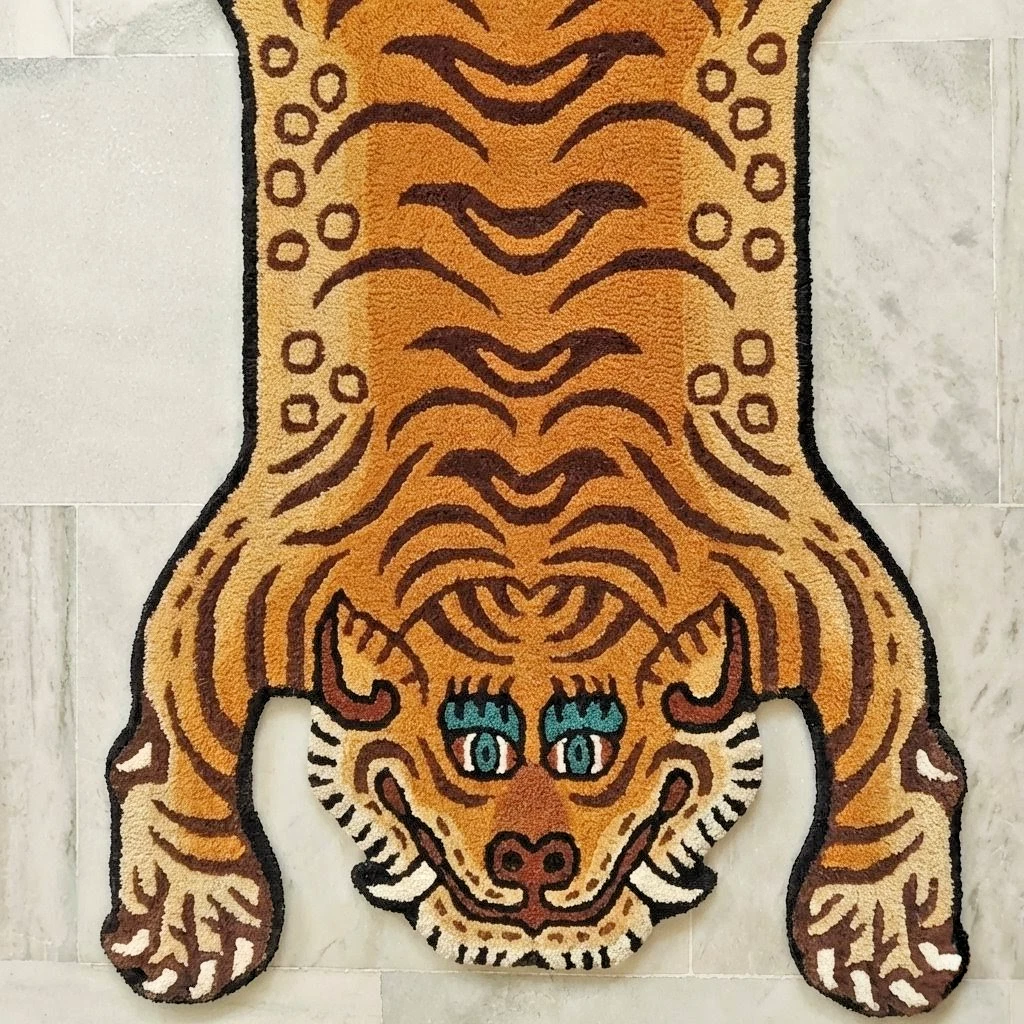 tibet tiger rug products for sale | eBay
