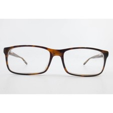 Elan 9308 Tortoise Shell Rectangular Eyeglasses Frames 55-16-135 Brown Amber