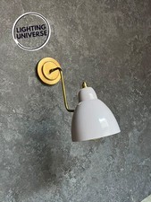 Mid Century Brass Wall Sconce Italian Stilnovo Style Handmade Bedside Lamp