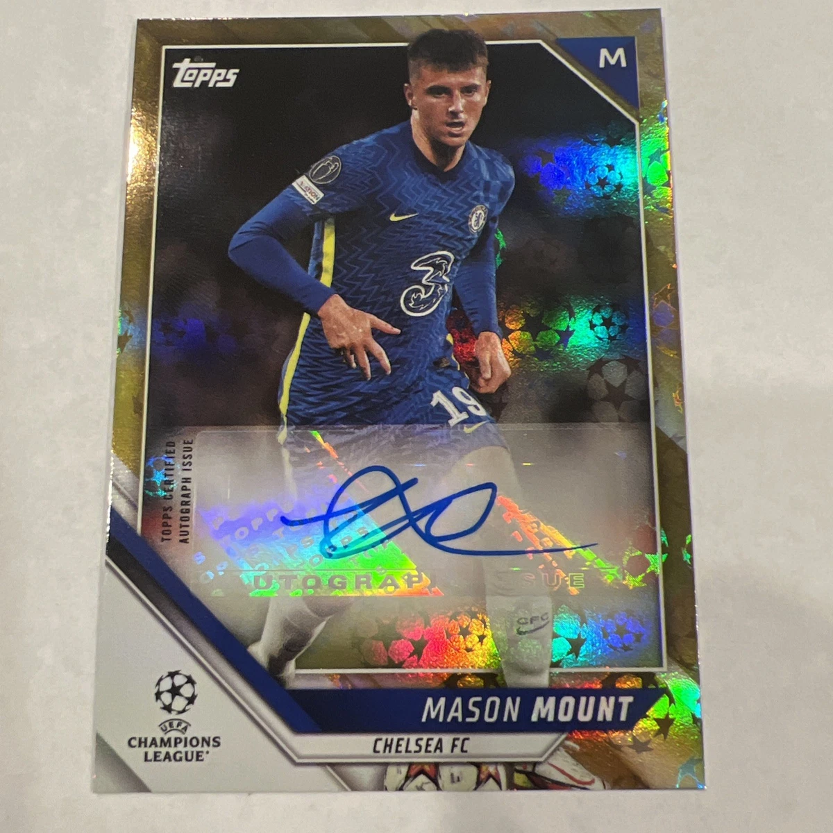 2021-22 Topps Uefa Champions League - Mason Mount #BA-MM for sale