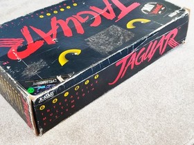 1993 ATARI JAGUAR PAL CONSOLE - BOXED WITH PAD POWER PACK & CABLES UK RELEASE