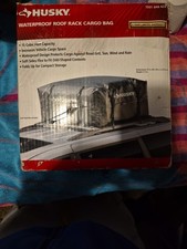 Husky Waterproof Roof Rack Cargo Bag 15 Cubic Feet Capacity New