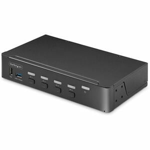 StarTech 4-Port DisplayPort KVM Switch Single 4K 60Hz Monitor 6x USB Ports Hotke
