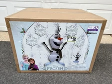 Home Depot 4 ft Animated LED Holiday Olaf Frozen Disney Christmas Home Depot NEW