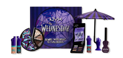 NYX Professional Makeup Wednesday Addams Full Complete Collection Vault Kit Set