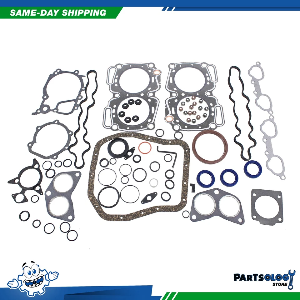 Kit de reconstrucción de motor DNJ EK708 para 90-96 Subaru 2.2L H4 SOHC 16v EJ22E EJ22EZ Foto 2 de 4