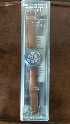 SWATCH - Chrono Twenty two Jewels 22 - läuft mit Box mit Defekt