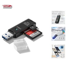 0 Micro SD Card Reader, 5Gbps 2-in-1 SD Card Reader to USB Adapter, Memory Ca...